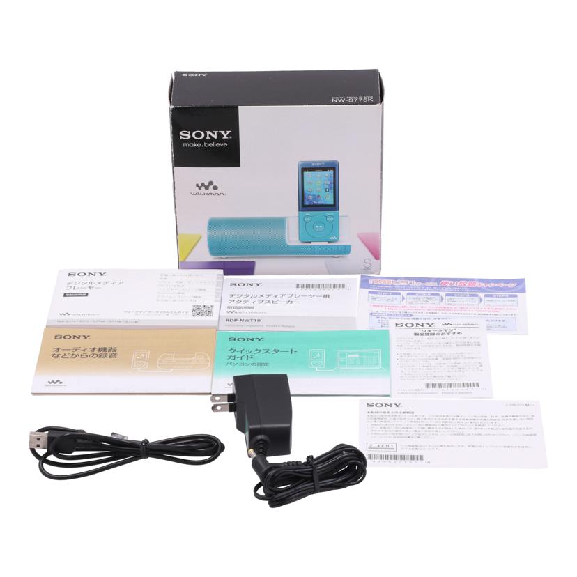 SONY ソニー /ウォークマン 16GB スピーカーセット/NW-S775K//0150870028/Bランク/62