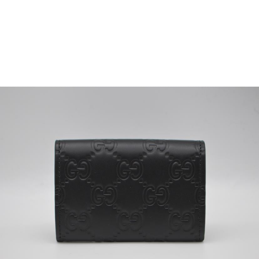 GUCCI グッチ/グッチシマレザーキーケース6/ブラック/138093//041*/SAランク/89