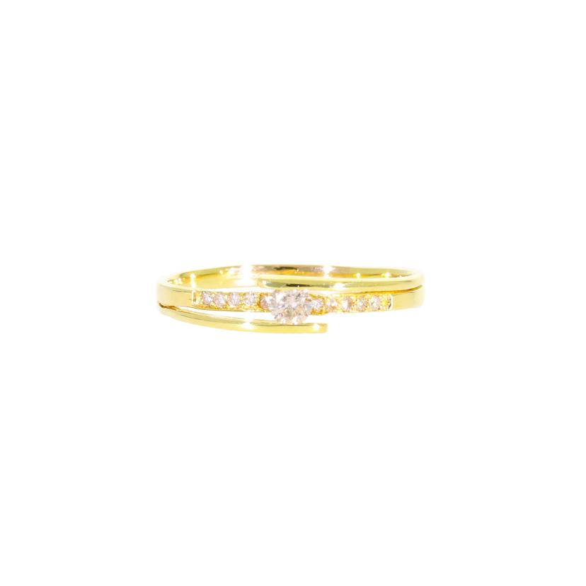 / K18ダイヤリング0.21ct//Aランク/71