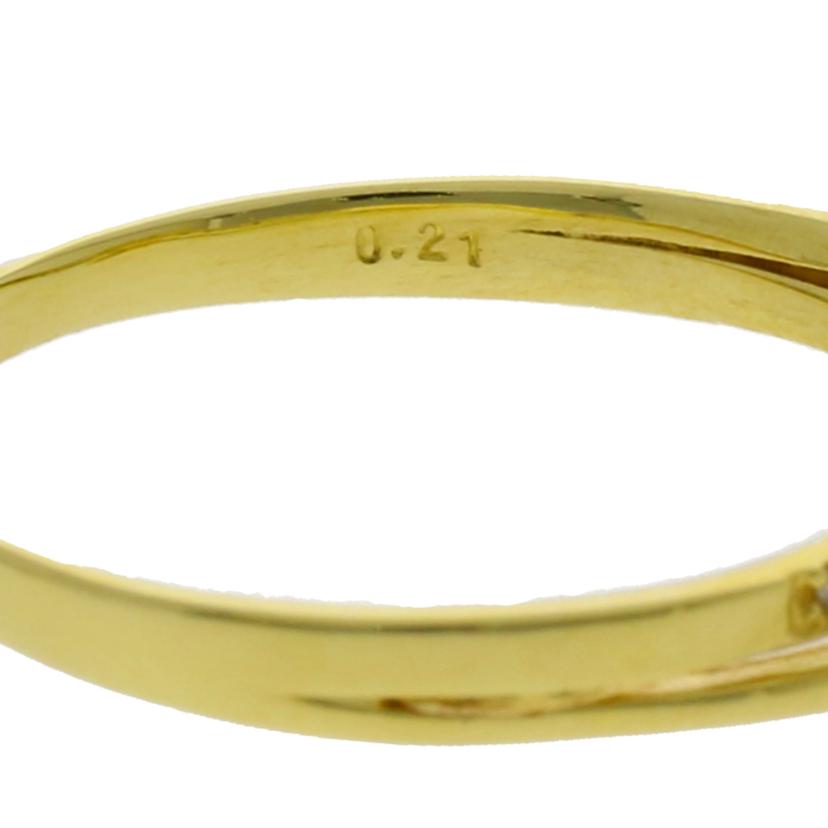 / K18ダイヤリング0.21ct//Aランク/71