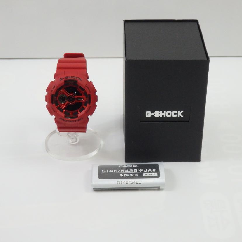 CASIO カシオ/G-SHOCK アナデジ/GA-110RRB-4AJF//Aランク/25
