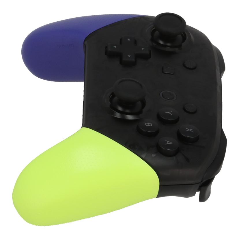 NINTENDO 任天堂 /Switch Pro コントローラー スプラ3/HAC-A-FSSKT//XEL70117631374/ABランク/24