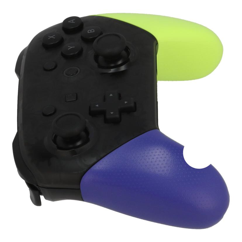 NINTENDO 任天堂 /Switch Pro コントローラー スプラ3/HAC-A-FSSKT//XEL70117631374/ABランク/24