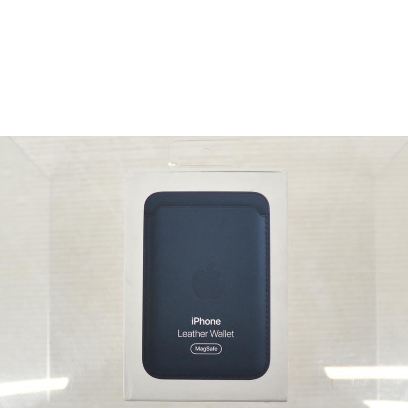 apple アップル/レザーウォレット/MHLQ3ZM/A//Aランク/75