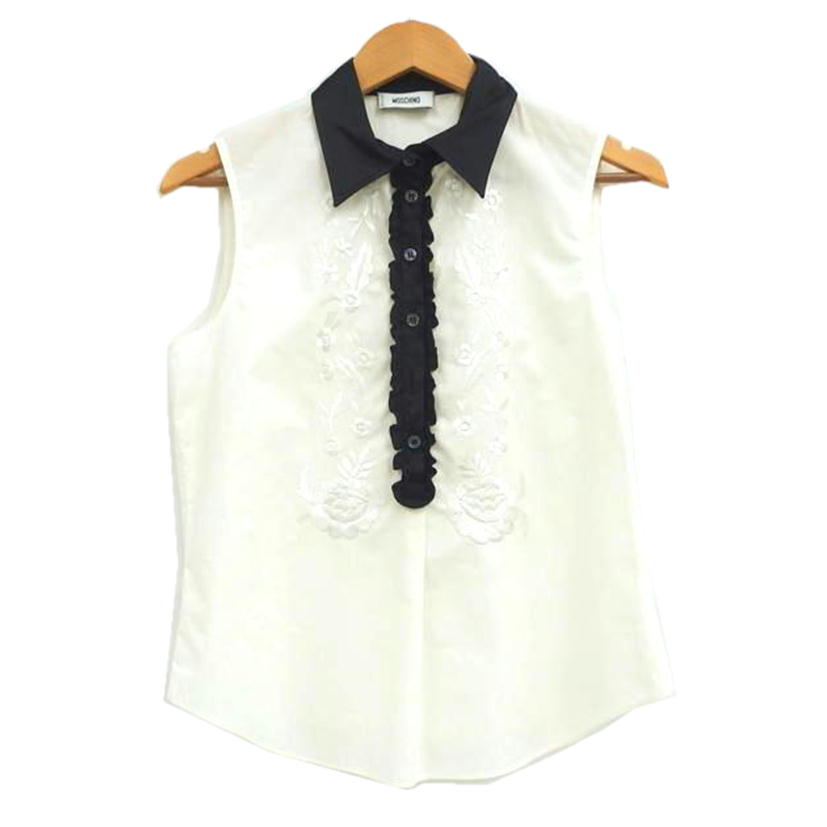 MOSCHINO モスキーノ/MOSCHINO 刺繍ブラウス//ABランク/82