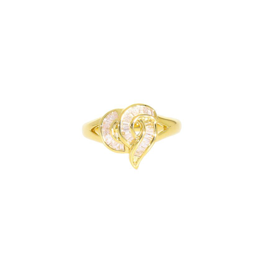 / K18ダイヤリング0.32ct//Aランク/09