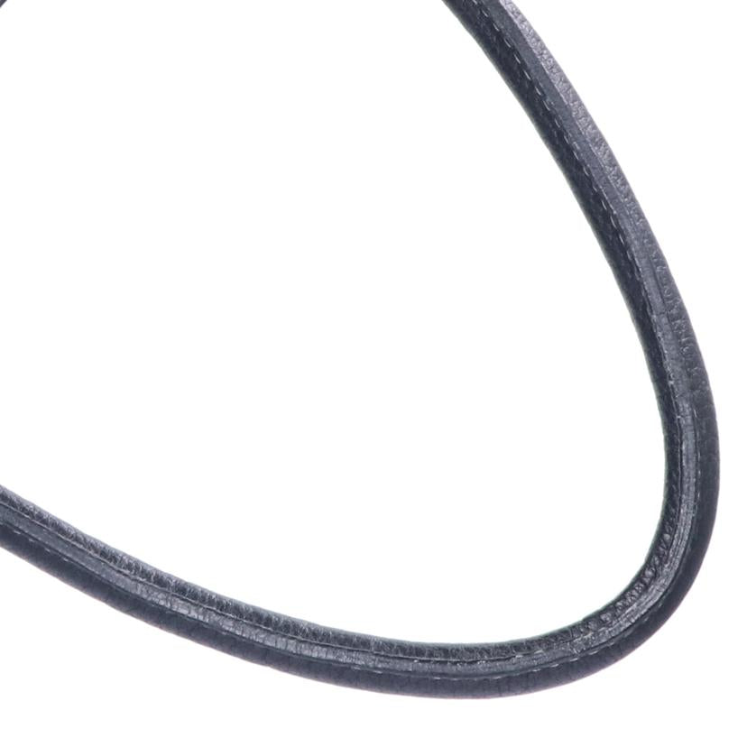 HERMES エルメス/ガーデンパーティPM/トワルオフィシエ×レザー/ブラック//Bランク/75