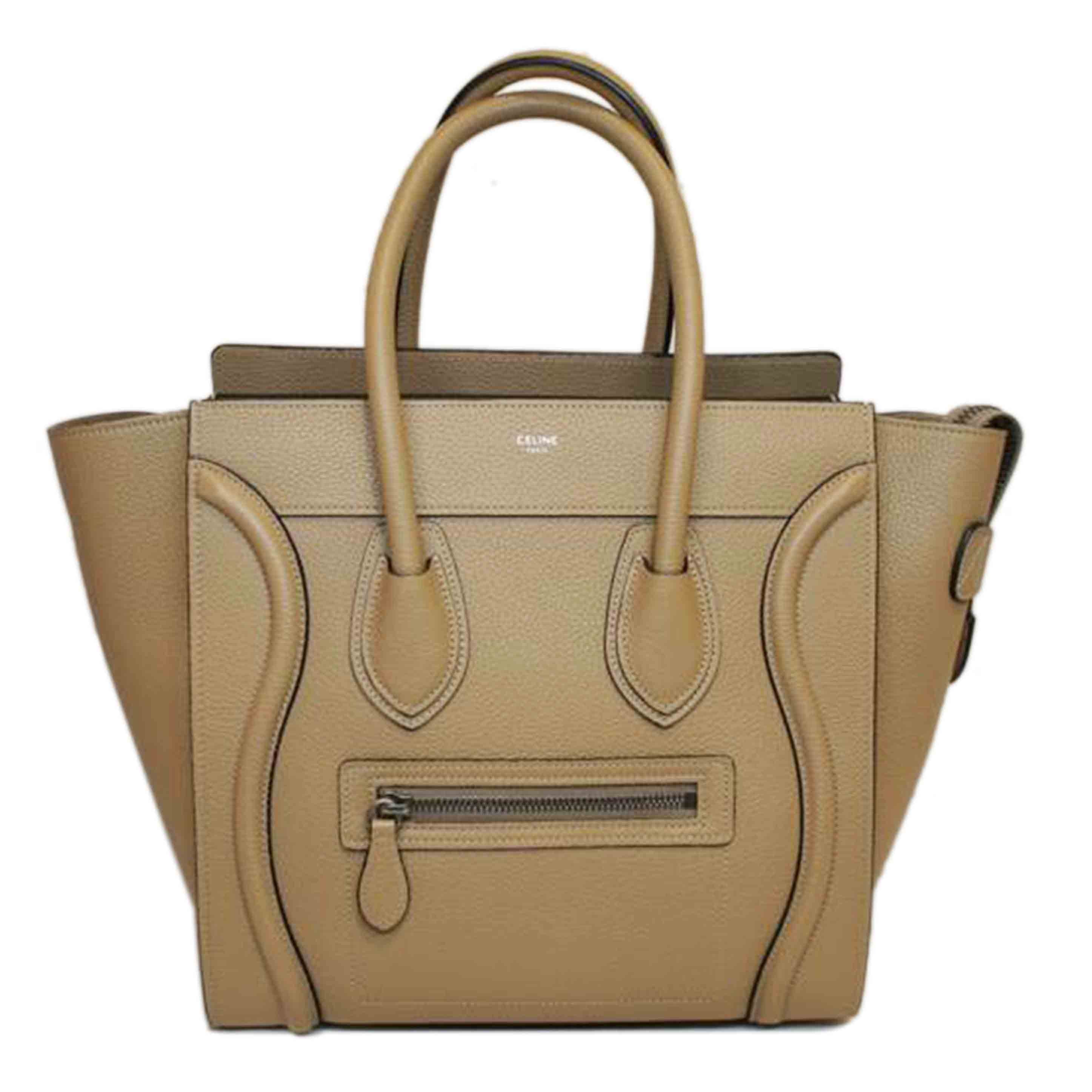 CELINE セリーヌ/ラゲージマイクロショッパー/ベージュ//Aランク/92