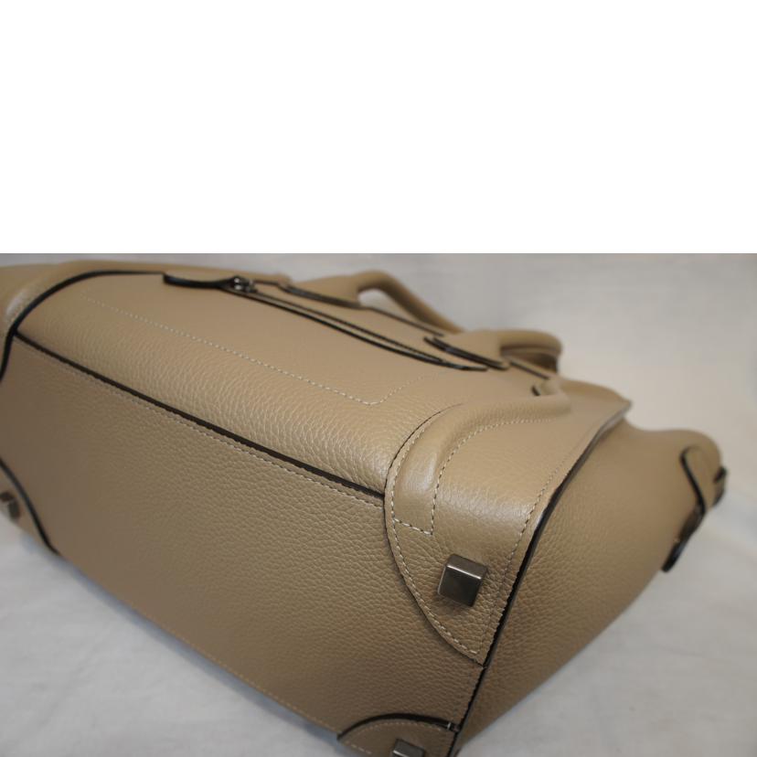 CELINE セリーヌ/ラゲージマイクロショッパー/ベージュ//Aランク/92