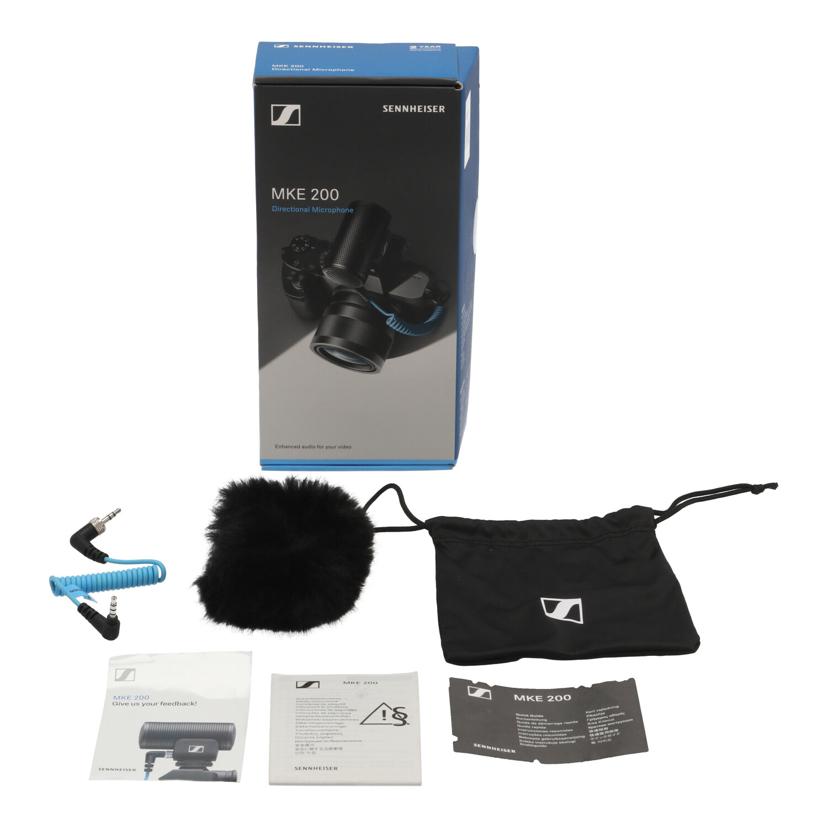 Sennheiser ゼンハイザー /指向性カメラマイク/MKE200//JAN4044155251746/Bランク/09