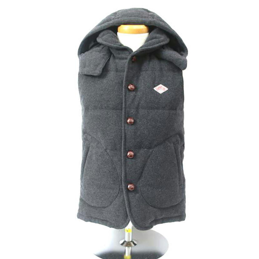 Danton×BEAMS ダントン×ビームス/ダウンベスト 約Mサイズ ブラック/JD-8852//Bランク/65