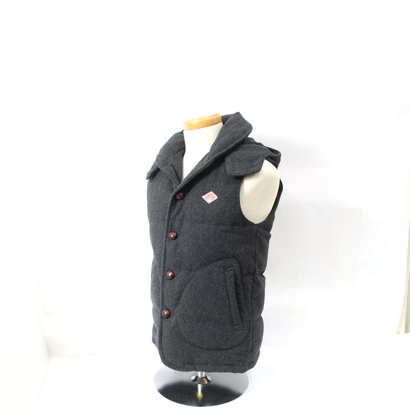 Danton×BEAMS ダントン×ビームス/ダウンベスト 約Mサイズ ブラック/JD-8852//Bランク/65