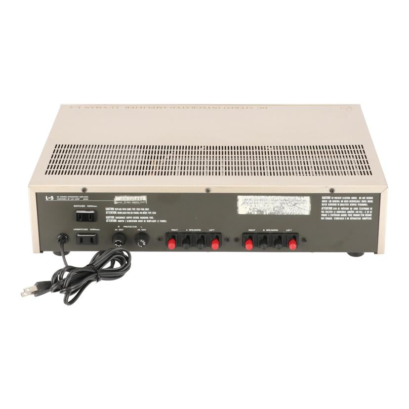 LUXMAN ラックスマン/プリメインアンプ/L-5//C9507642/Bランク/05