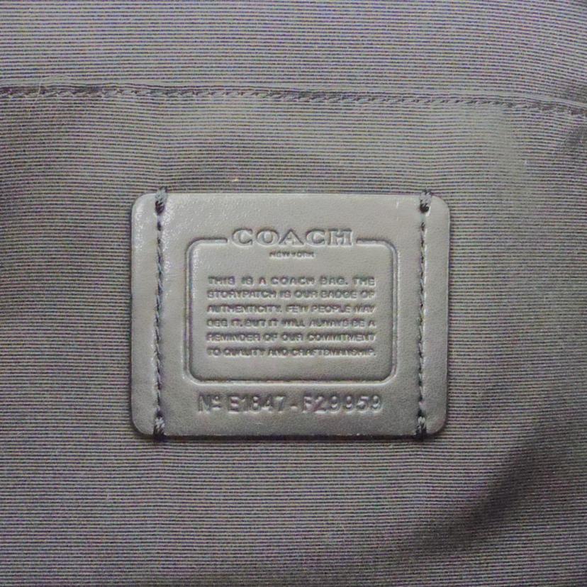 COACH コーチ/アウトラインシグネチャーワンショルダー/F129959//E18**/Aランク/75