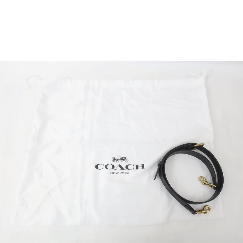 COACH コーチ/レザー2WAYショルダーバッグ ブラック/CH805//Aランク/65