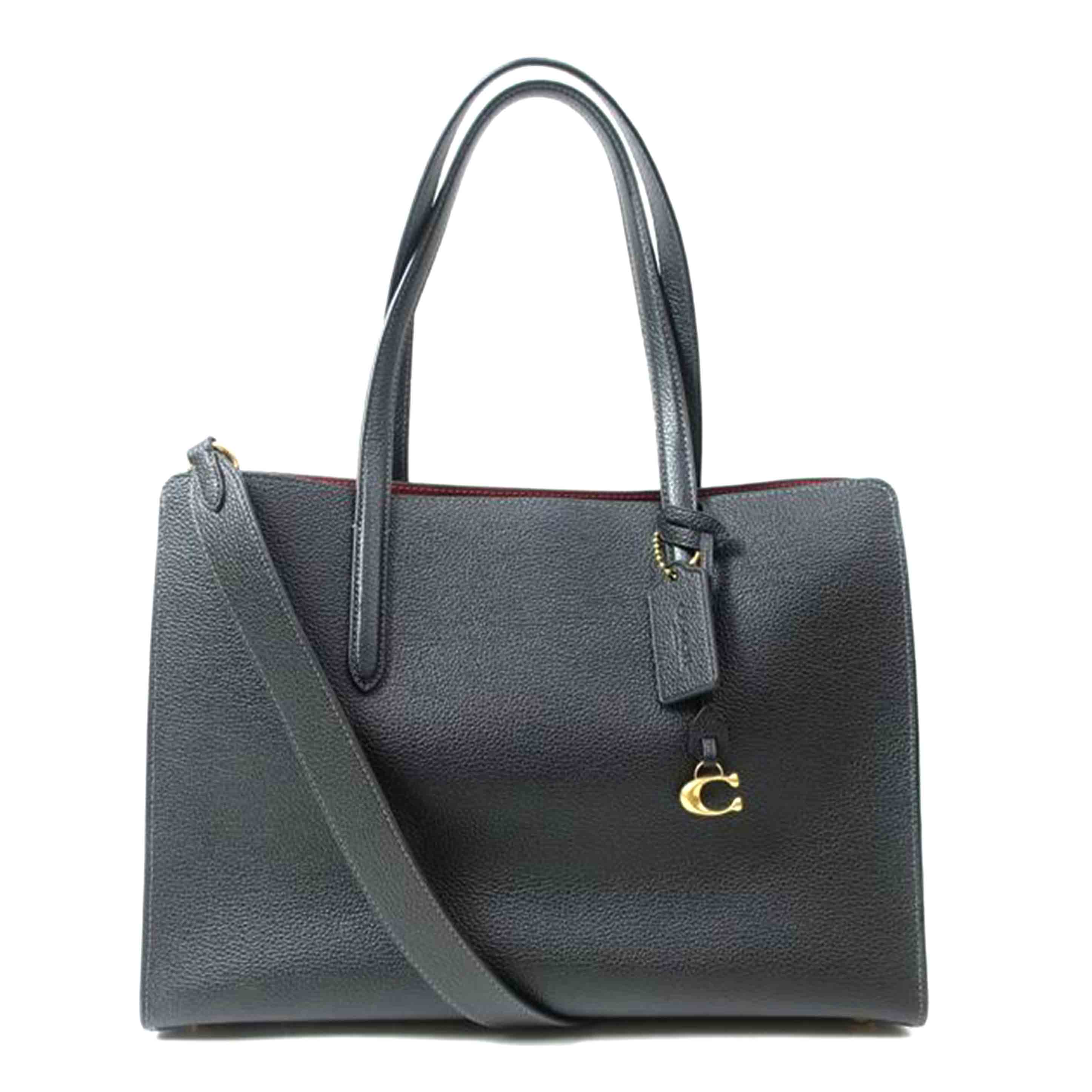 COACH コーチ/レザー2WAYショルダーバッグ ブラック/CH805//Aランク/65