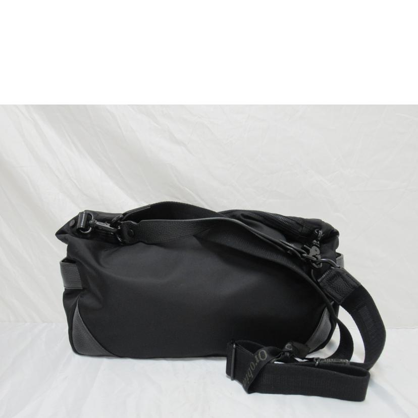 Orobianco/ナイロンショルダーバッグ/黒//Bランク/63
