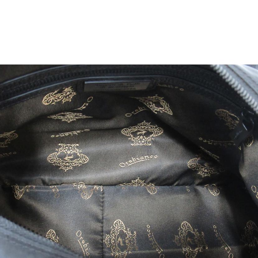 Orobianco/ナイロンショルダーバッグ/黒//Bランク/63