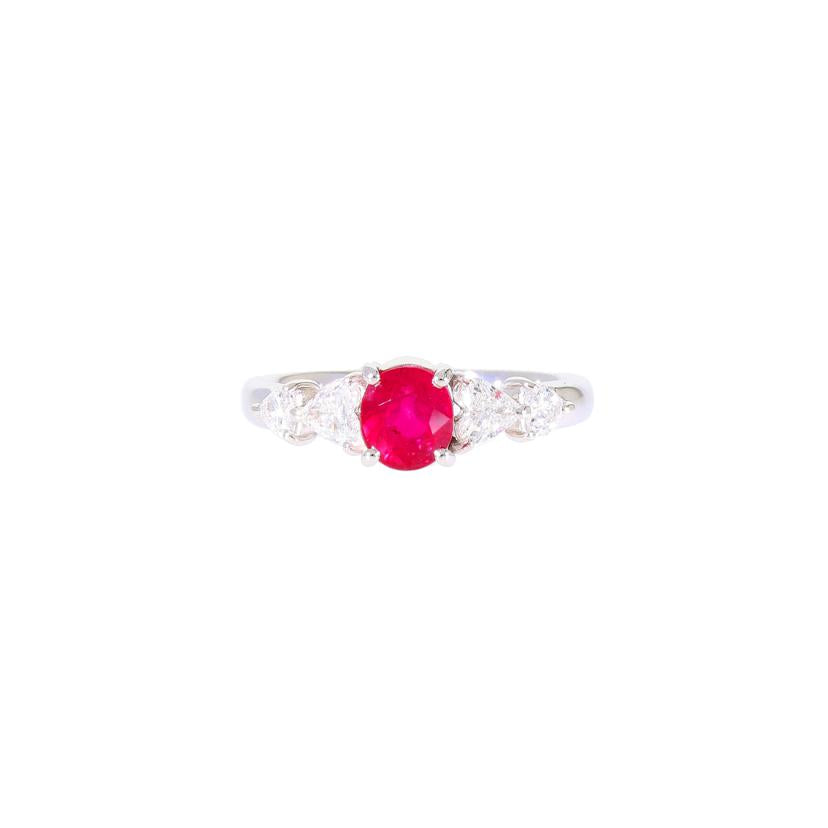 /◎PT900ルビーダイヤリング1.15/D0.51ct//Aランク/59
