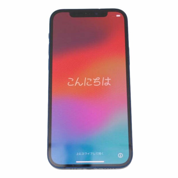 Apple アップル/iPhone 12 128GB ブルー/SIMロック解除済み/MGHX3J/A//FFXDQ18Y0F0D/Bランク/69
