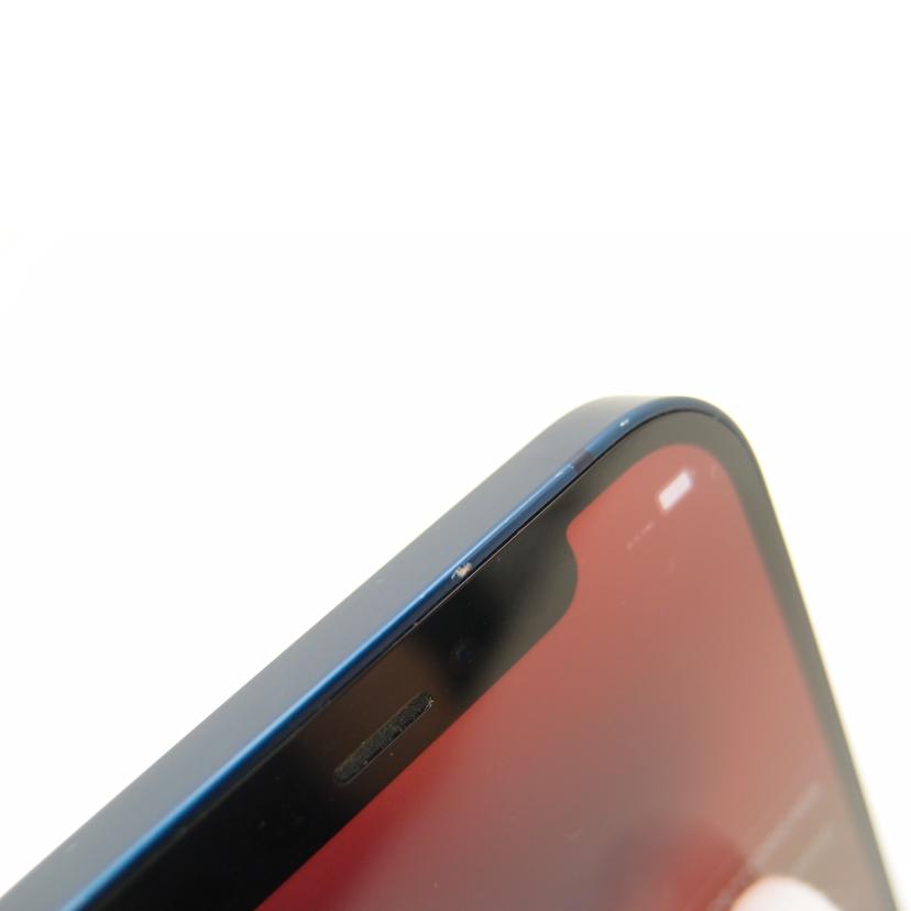 Apple アップル/iPhone 12 128GB ブルー/SIMロック解除済み/MGHX3J/A//FFXDQ18Y0F0D/Bランク/69