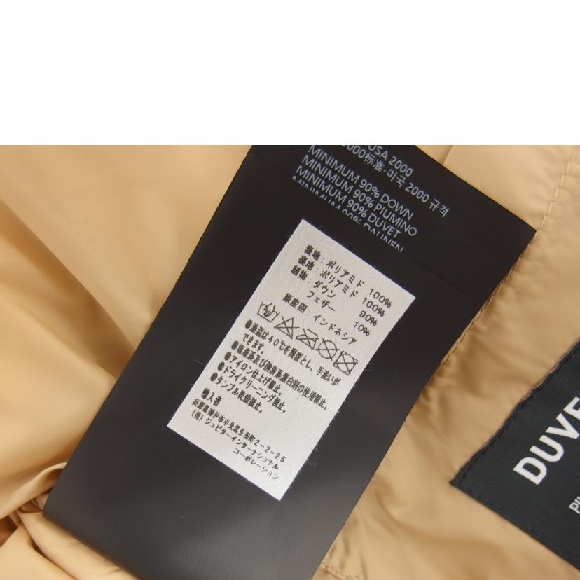 DUVETICA デュベティカ/トリジアンN/ジップダウンジャケット/ベージュ/222-VDD//Aランク/04