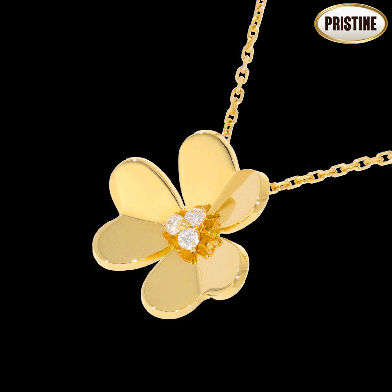 VanCleef&Arpels ヴァンクリーフ&アーペル/☆K18フリヴォルダイヤネックレス/ラージモデル//Aランク/92