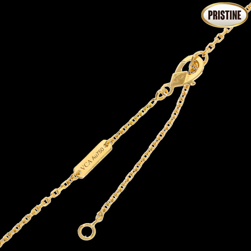 VanCleef&Arpels ヴァンクリーフ&アーペル/☆K18フリヴォルダイヤネックレス/ラージモデル//Aランク/92