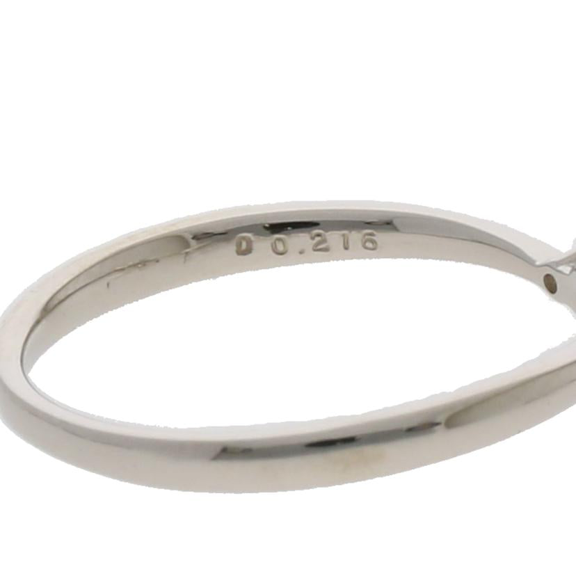 / PT900ダイヤリング0.216ct//Aランク/65