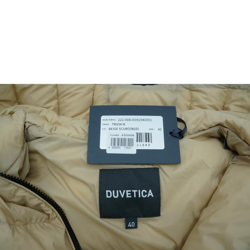 DUVETICA デュベティカ/TRIZIA N/ダウンジャケット/ベージュ/222-VDDJ00925K0001//Aランク/18