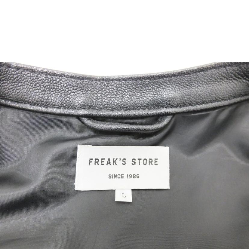 FREAK'S STORE フリークスストア/シングルライダースジャケット/173-1501//ABランク/88