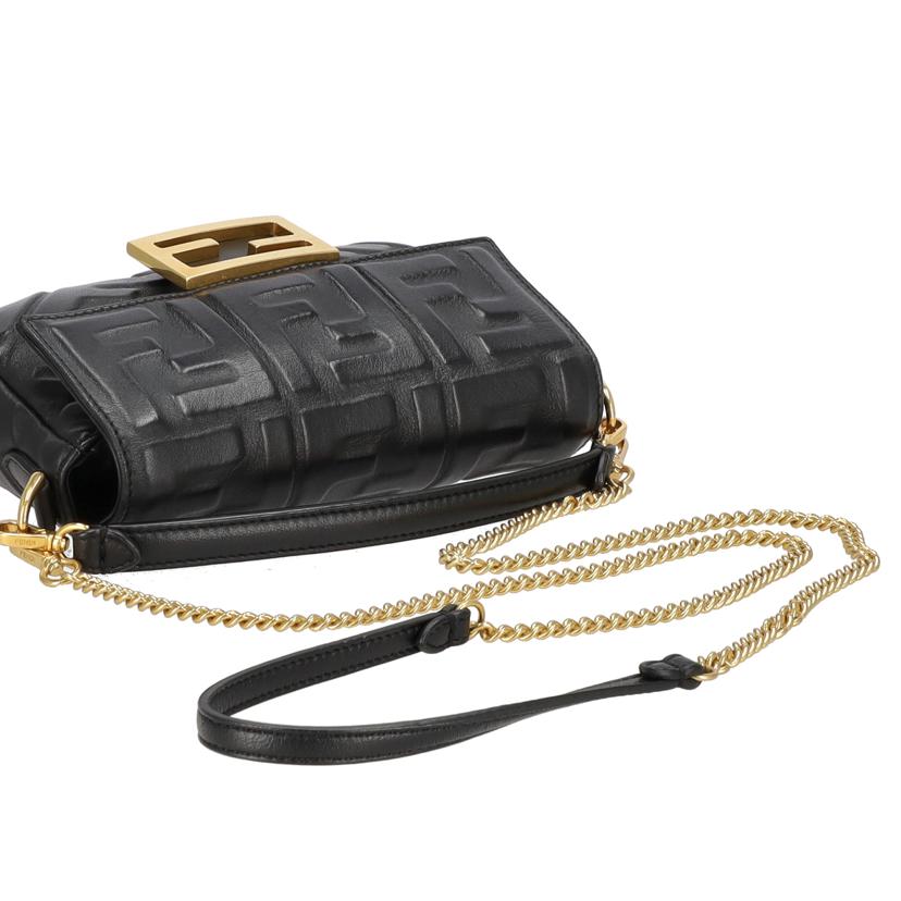 FENDI フェンディ/ミニバゲットスモールバッグ/金具ヴィンテージ加工/8BS017//ABランク/91