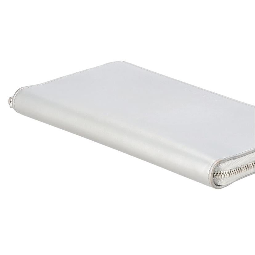 BALENCIAG バレンシアガ/エッセンシャル/ラウンドファスナー長財布/シルバー/664041//584***/Aランク/18