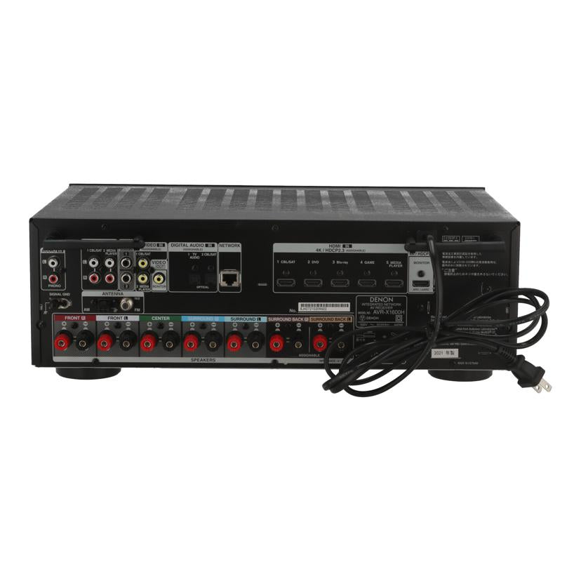 DENON デノン/AVアンプ/AVR-X1600H//BJH27210209602/Bランク/75