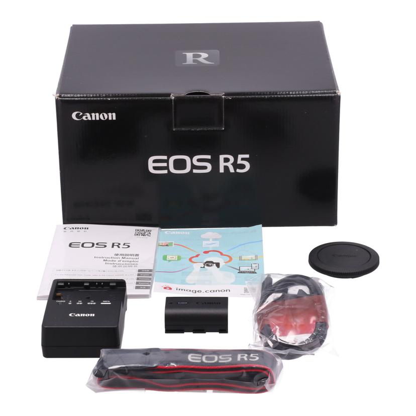 Canon キヤノン /ミラーレス一眼 ボディ/EOS R5 ボディ//211024000049/ABランク/82