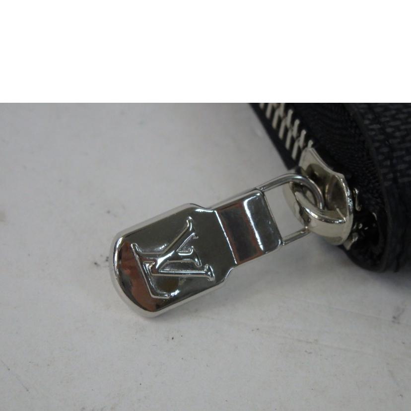 LV ルイヴィトン/ジッピー・ウォレット・ヴェルティカル/ダミエ・グラフィット/N63095//RFI****/Aランク/84