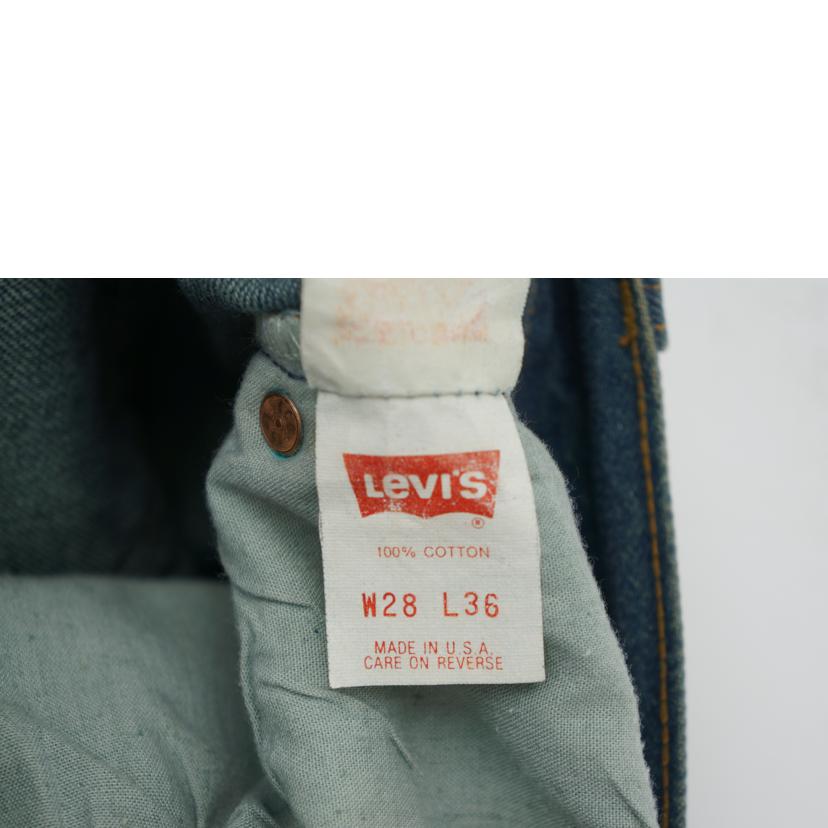 LEVI'S リーバイス/デニムボトムス/USA製/裏ボタン555/501//ABランク/18