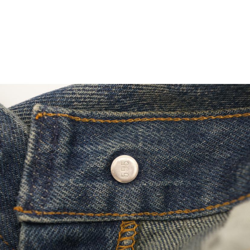 LEVI'S リーバイス/デニムボトムス/USA製/裏ボタン555/501//ABランク/18