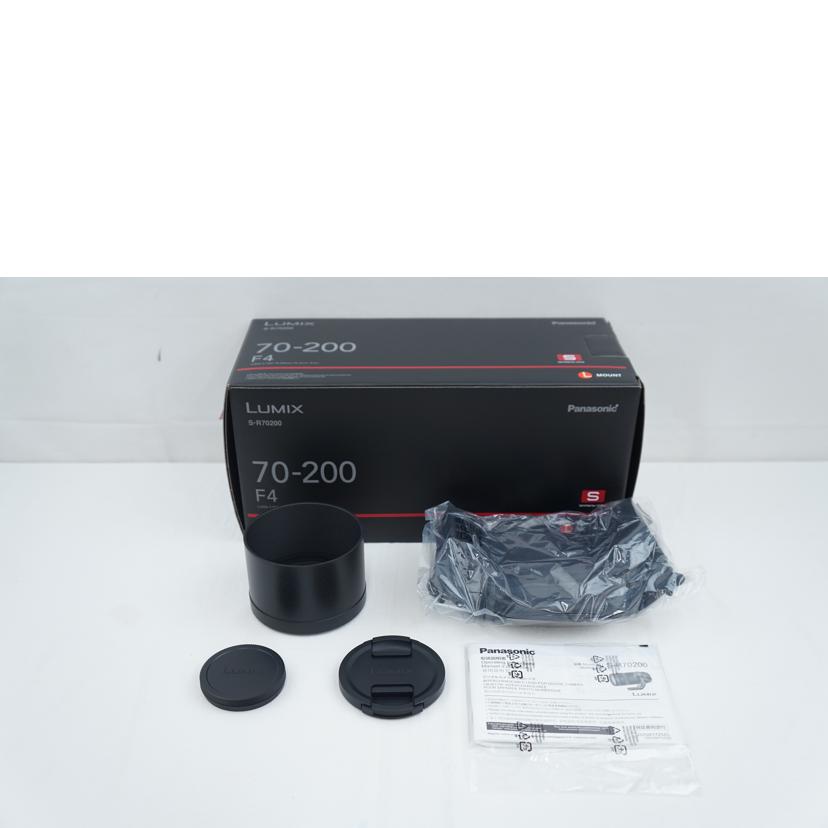 Panasonic パナソニック/交換レンズ/70-200/4/S-R70200//XU3HH201067/ABランク/67