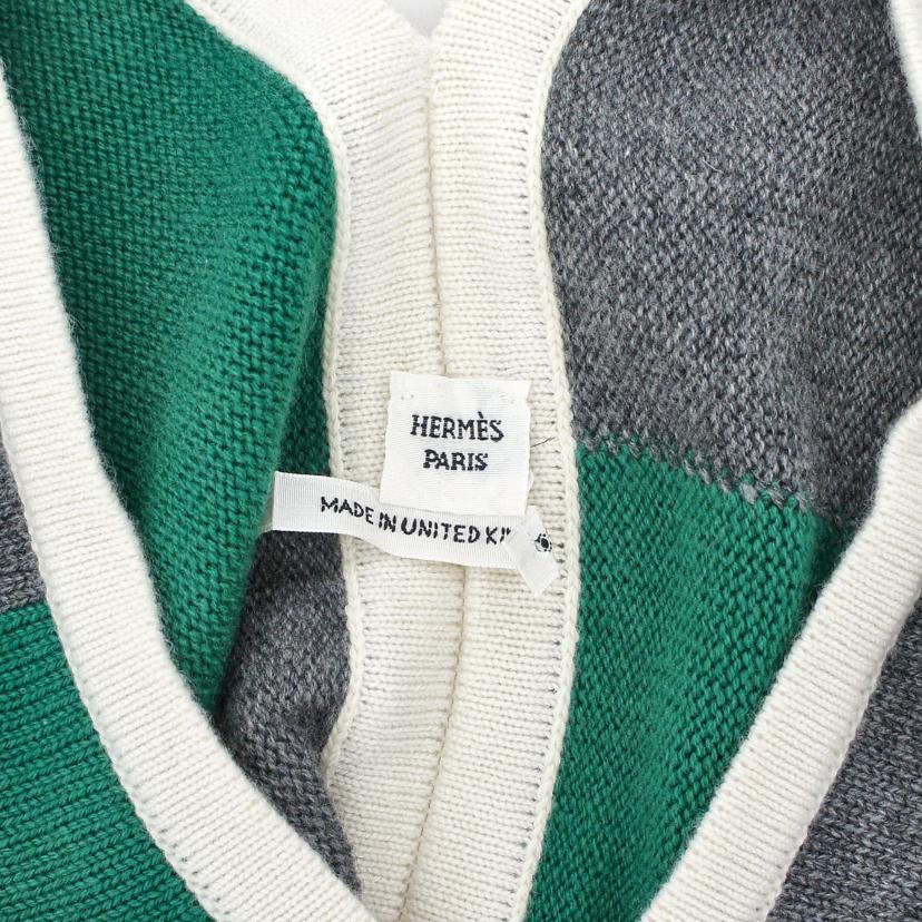 HERMES エルメス/カシミアニットポンチョ//サイズ:TU/Aランク/91