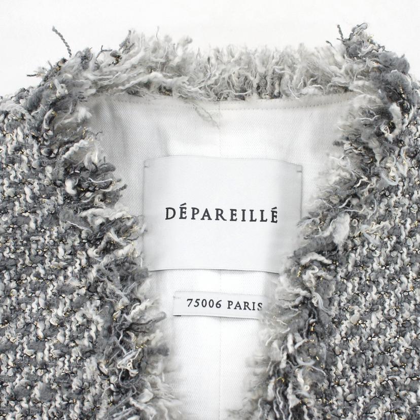 DEPAREILLE デパリエ/ツイードジレ/B1124AFV090//サイズ:38/Aランク/91