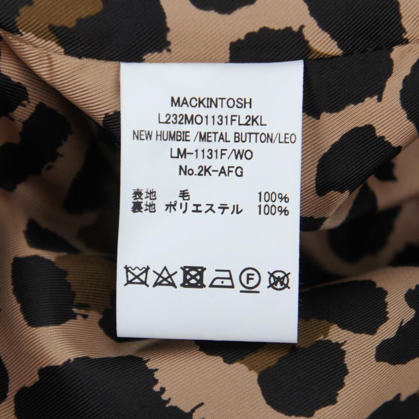 MACKINTOSH マッキントッシュ/NEW HUMBIE メルトンオーバーサイズコート/L232MO1131FL2KL//サイズ:4/Aランク/91