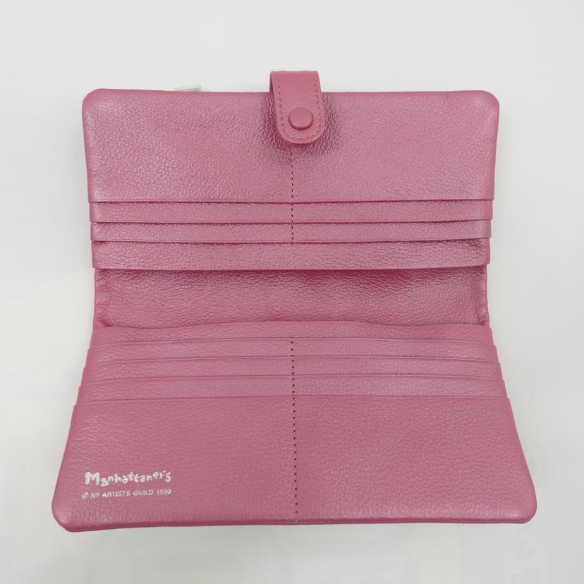 Manhattaner's マンハッタナーズ/二つ折り長財布//Aランク/77