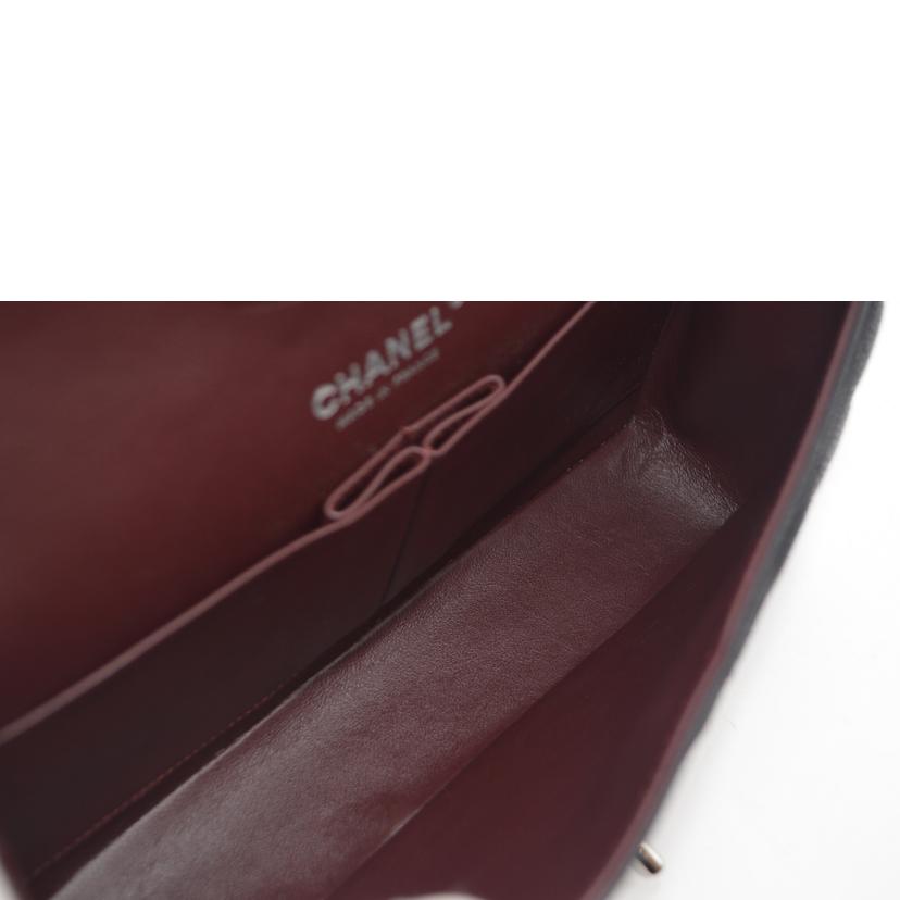 CHANEL シャネル/マトラッセキャビアスキンWフラップチェーンショルダー/A01112//144*****/Aランク/89