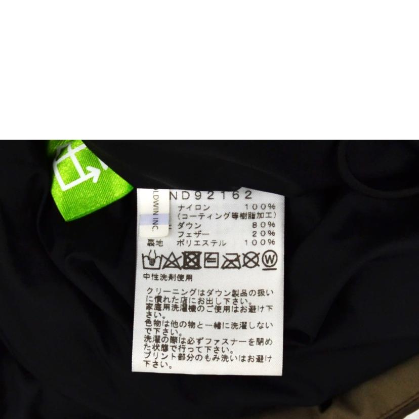 THE NORTE FACE ノースフェイス/ダウンジャケット/ND92162//Bランク/75