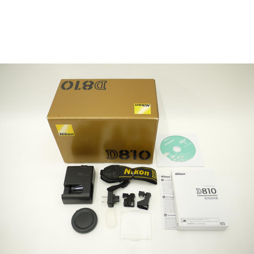 Nikon ニコン/デジタル一眼レフカメラ ボディ/D810//2051248/Aランク/69
