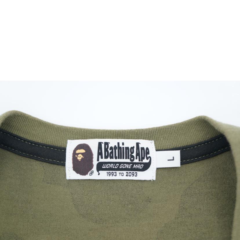 A BATHING APE アベイシングエイプ/シャーク/コットンTシャツ/カモフラージュ/001CSC801002X//ABランク/18