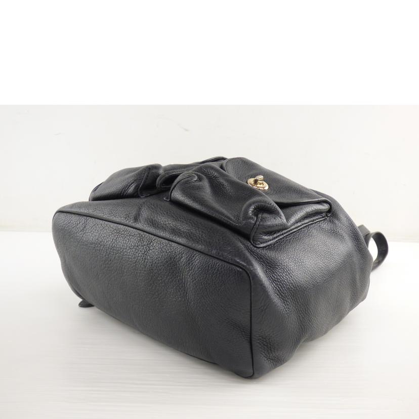 COACH コーチ/ペブルドレザービリーバックパック/F37410//E17**/Bランク/64
