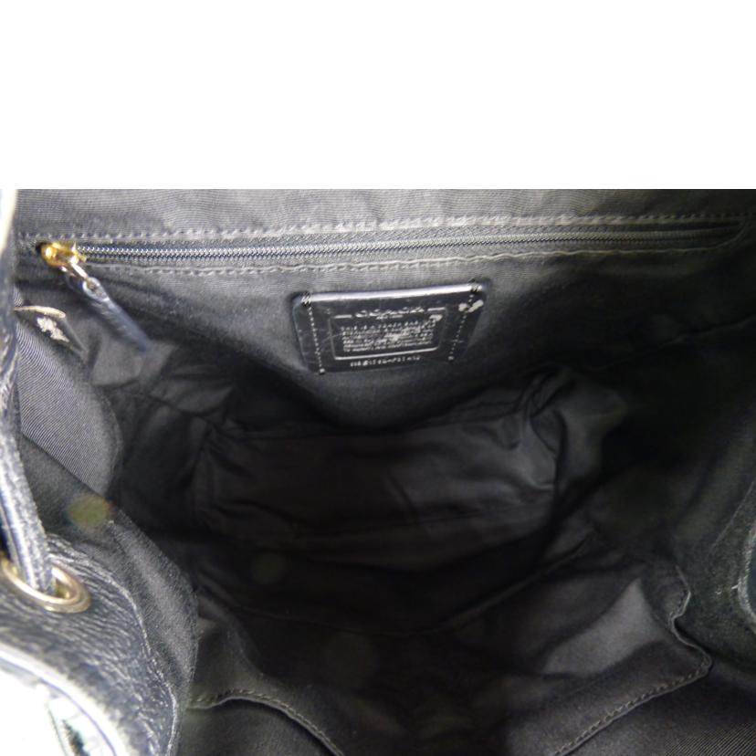 COACH コーチ/ペブルドレザービリーバックパック/F37410//E17**/Bランク/64
