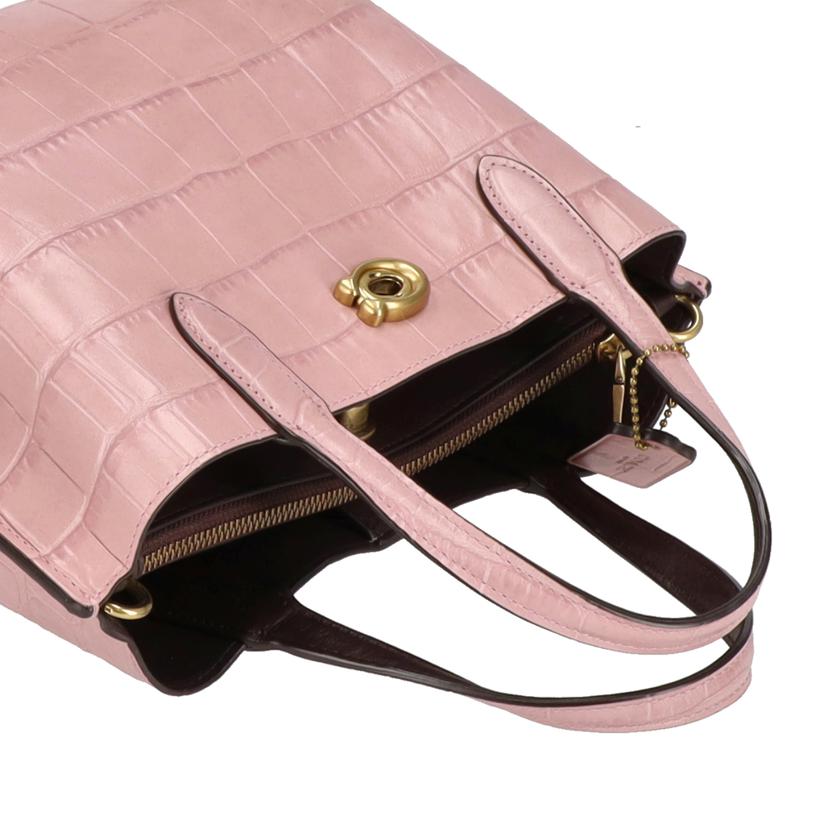 COACH コーチ/ウィロウトート24/2WAYバッグ/ピンク/C8632//L21**/Aランク/18